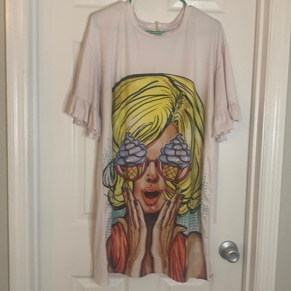 Cupcake face dress